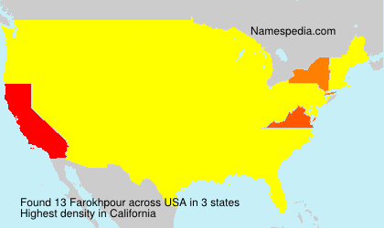Surname Farokhpour in USA Surname Farokhpour in USA