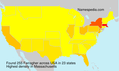 Surname Farragher in USA Surname Farragher in USA