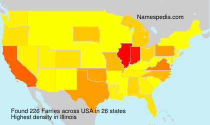 Surname Farries in USA Surname Farries in USA