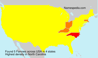 Surname Farrows in USA Surname Farrows in USA