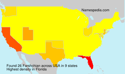 Surname Farshchian in USA Surname Farshchian in USA