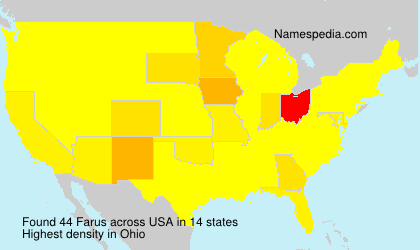 Surname Farus in USA Surname Farus in USA
