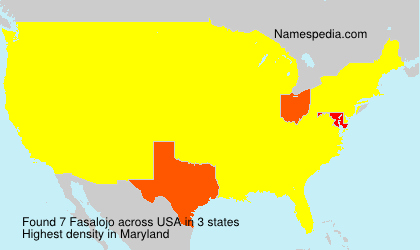 Surname Fasalojo in USA Surname Fasalojo in USA