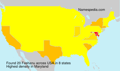 Surname Fashanu in USA Surname Fashanu in USA
