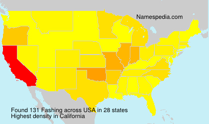 Surname Fashing in USA Surname Fashing in USA