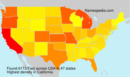 Surname Fast in USA Surname Fast in USA