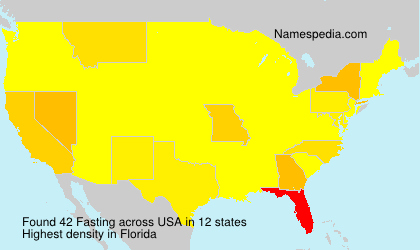 Surname Fasting in USA Surname Fasting in USA