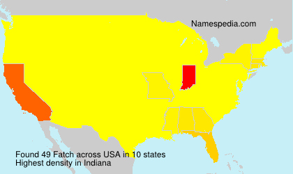 Surname Fatch in USA Surname Fatch in USA