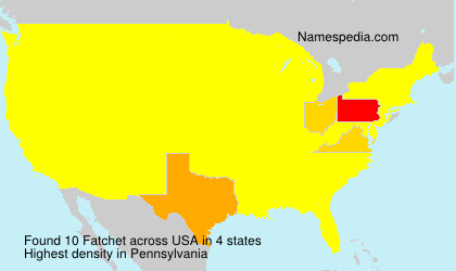 Surname Fatchet in USA Surname Fatchet in USA