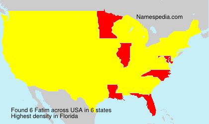 Surname Fatim in USA Surname Fatim in USA