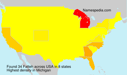 Surname Fatteh in USA Surname Fatteh in USA
