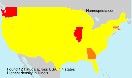 Surname Fatuga in USA Surname Fatuga in USA