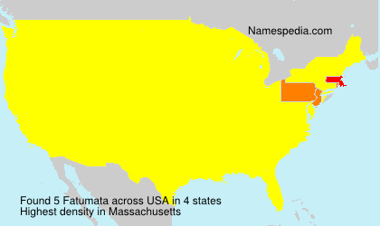 Surname Fatumata in USA Surname Fatumata in USA