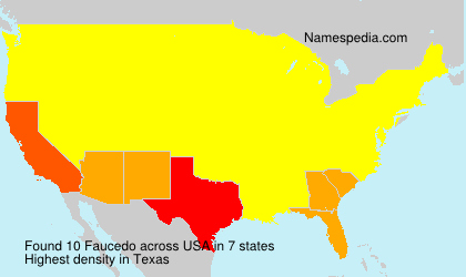 Surname Faucedo in USA Surname Faucedo in USA