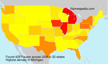 Surname Fauser in USA Surname Fauser in USA