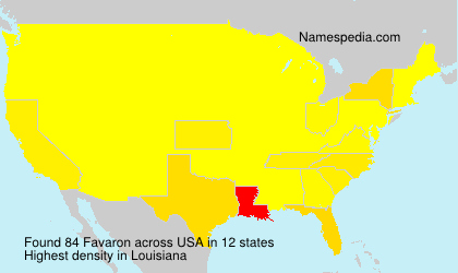 Surname Favaron in USA Surname Favaron in USA