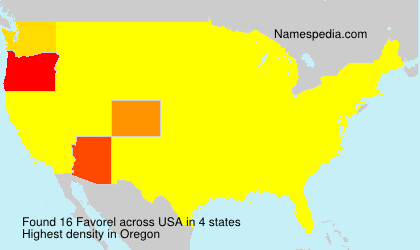 Surname Favorel in USA Surname Favorel in USA