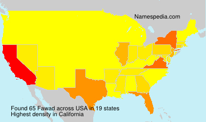 Surname Fawad in USA Surname Fawad in USA