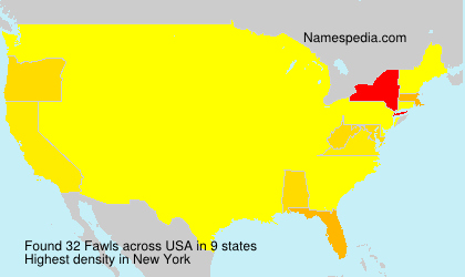 Surname Fawls in USA Surname Fawls in USA