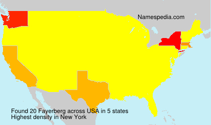 Surname Fayerberg in USA Surname Fayerberg in USA