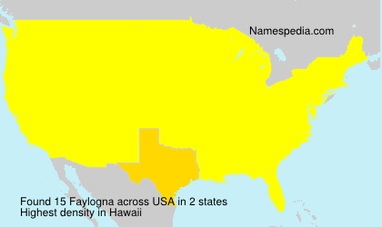 Surname Faylogna in USA Surname Faylogna in USA