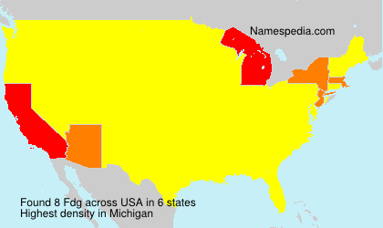 Surname Fdg in USA Surname Fdg in USA
