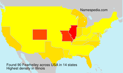 Surname Fearheiley in USA Surname Fearheiley in USA