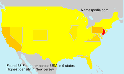 Surname Featherer in USA Surname Featherer in USA