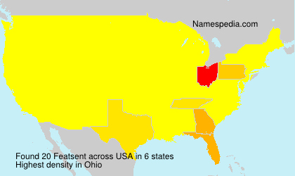 Surname Featsent in USA Surname Featsent in USA