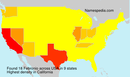 Surname Febronio in USA Surname Febronio in USA