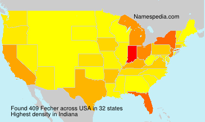Surname Fecher in USA Surname Fecher in USA