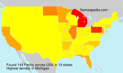 Surname Fecho in USA Surname Fecho in USA