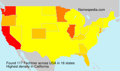Surname Fechtner in USA Surname Fechtner in USA