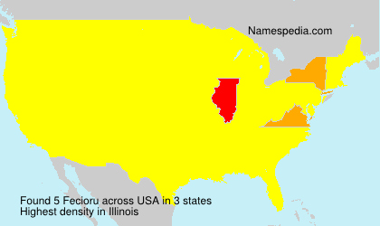 Surname Fecioru in USA Surname Fecioru in USA