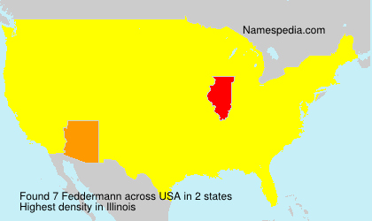 Surname Feddermann in USA Surname Feddermann in USA