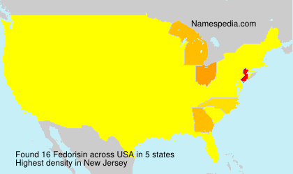 Surname Fedorisin in USA Surname Fedorisin in USA
