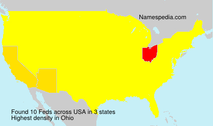 Surname Feds in USA Surname Feds in USA