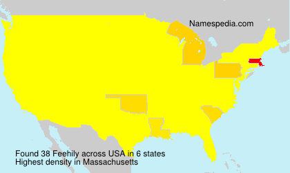 Surname Feehily in USA Surname Feehily in USA