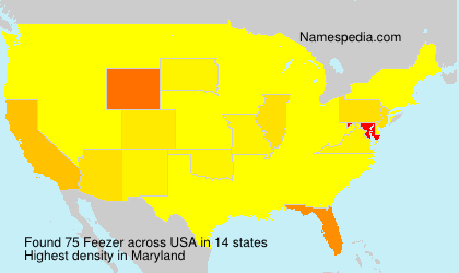 Surname Feezer in USA Surname Feezer in USA