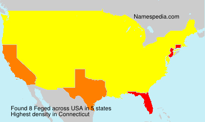 Surname Feged in USA Surname Feged in USA