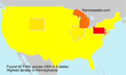 Surname Fehir in USA Surname Fehir in USA