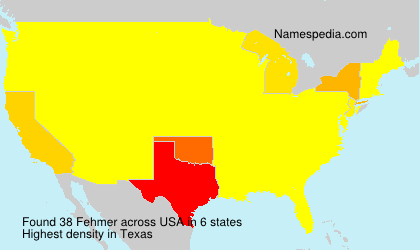 Surname Fehmer in USA Surname Fehmer in USA
