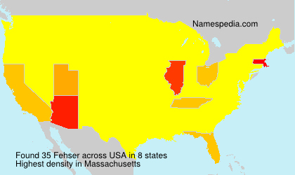 Surname Fehser in USA Surname Fehser in USA