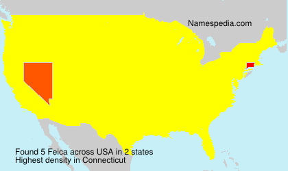 Surname Feica in USA Surname Feica in USA