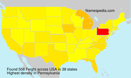 Surname Feight in USA Surname Feight in USA
