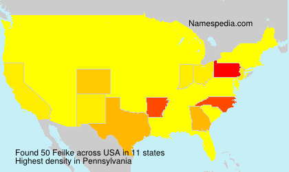Surname Feilke in USA Surname Feilke in USA