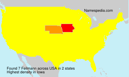 Surname Feilmann in USA Surname Feilmann in USA