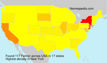 Surname Feimer in USA Surname Feimer in USA