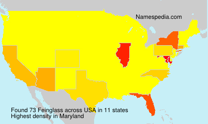 Surname Feinglass in USA