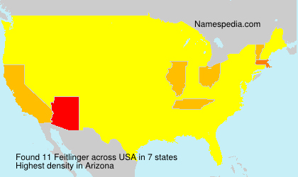 Surname Feitlinger in USA Surname Feitlinger in USA